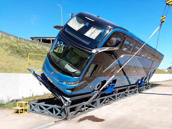 Marcopolo conquista acreditação com reconhecimento nacional e internacional de competência técnica em testes e engenharia