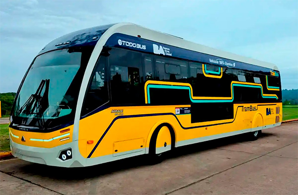 Agrale entrega primeiros ônibus elétricos para o novo Sistema TramBus, em Buenos Aires