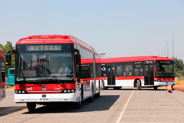 BYD atinge marco de 950 ônibus elétricos em operação no sistema de transporte público do Chile