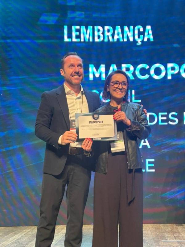 Marcopolo conquista três prêmios na pesquisa “Marcas de Quem Decide 2026”